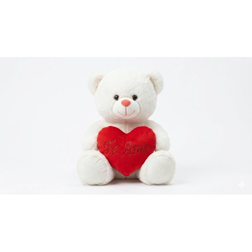 Romantic Plush Teddy Bear - Image 2