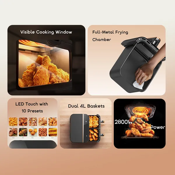 NutriFry Duo AirFryer - Image 4