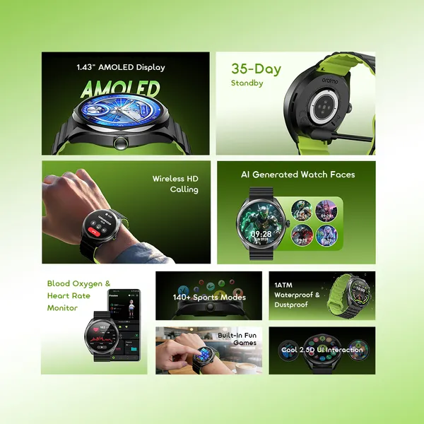 AMOLED Standby Smart Watch - Image 4