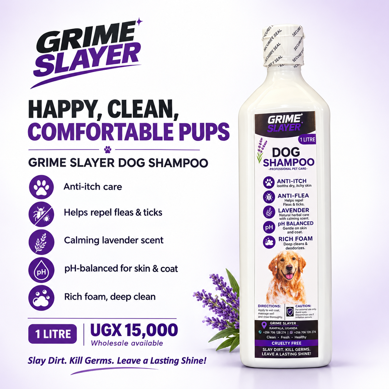 Dog shampoo